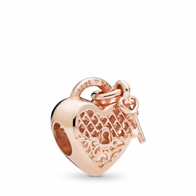 Talismane Pandora Rose™ Love You Lock (1vZ2wqmU)